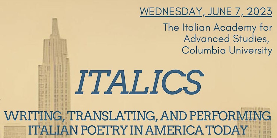 poster for Italics