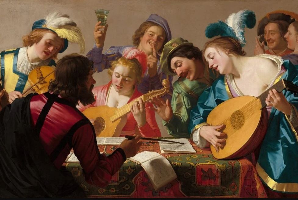 A group of Renaissance musicians 