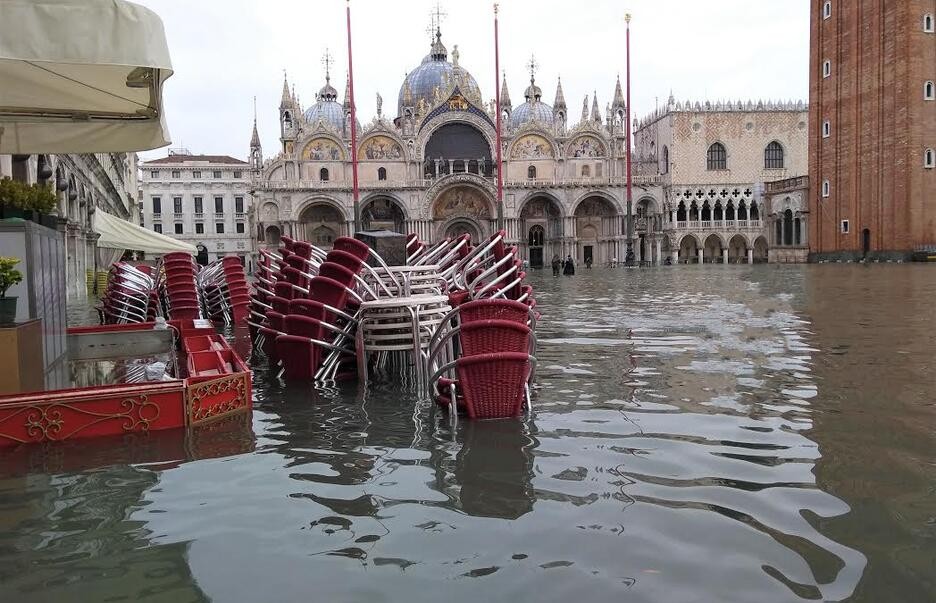Flooding in Venice 