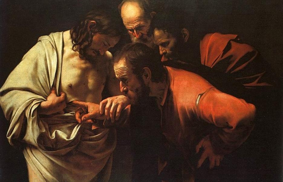 Caravaggio's "The Incredulity of Saint Thomas"