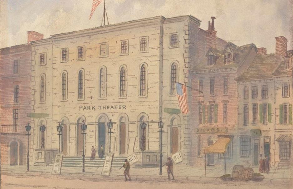 Drawing of Park Theatre