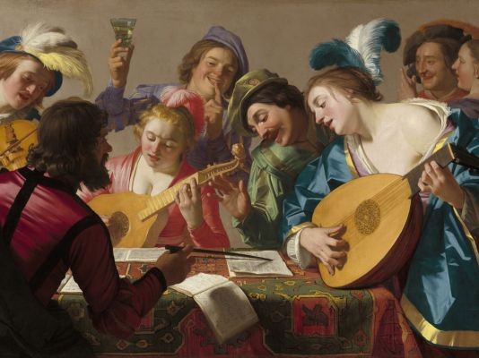 The Concert (1623) by Gerard van Honthorst