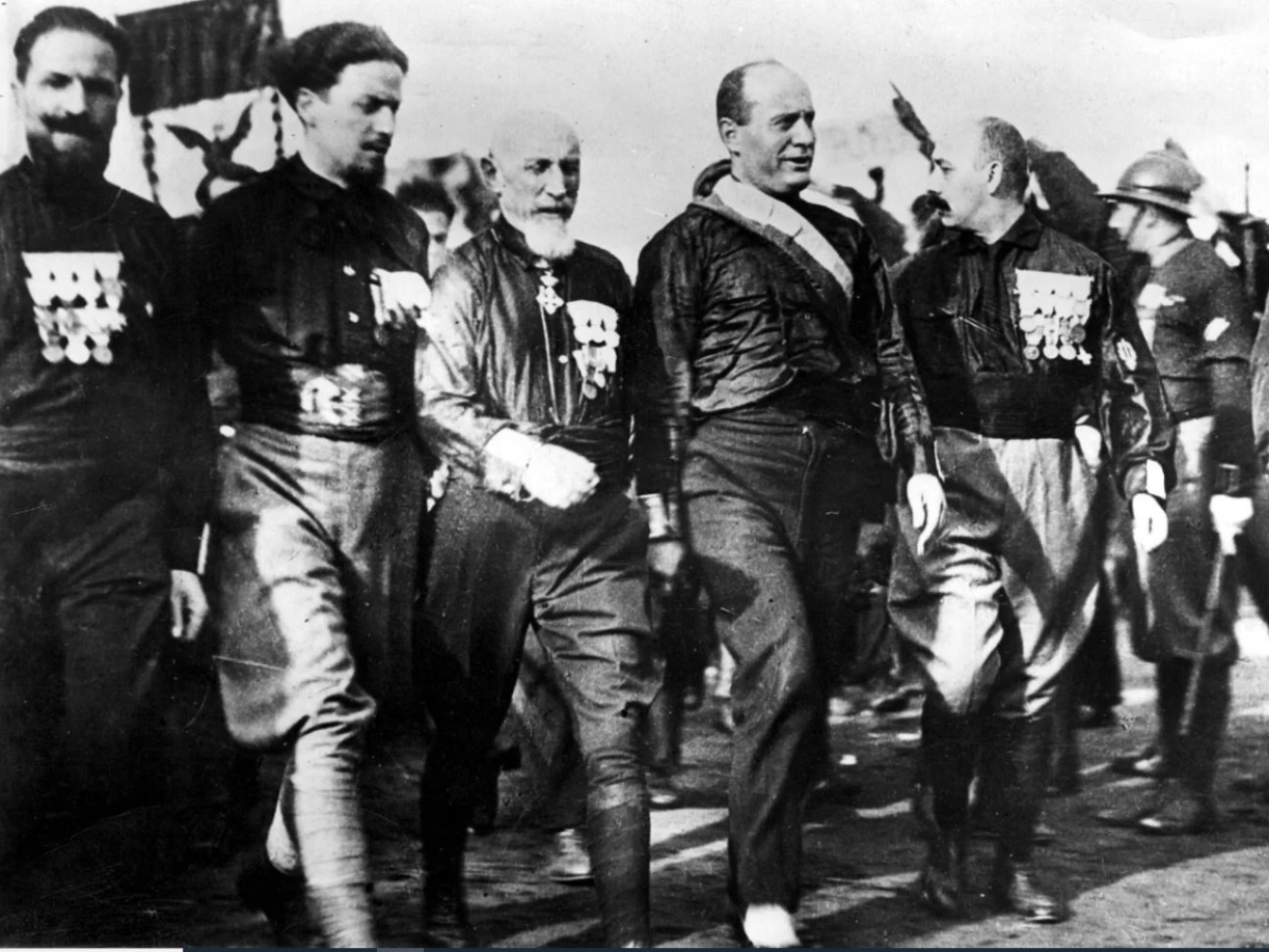 marching on Rome- mussolini