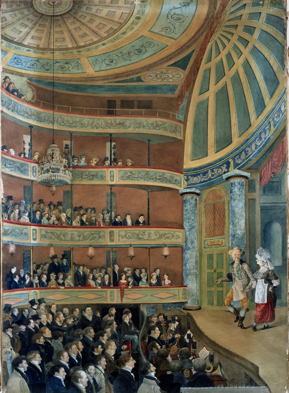 Interior of the Park Theater NYC