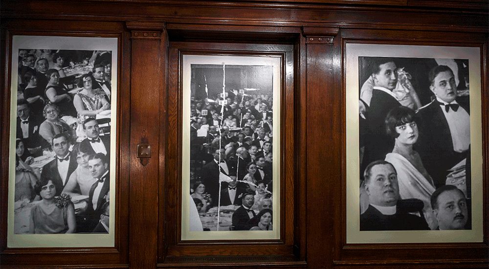 Photograph: Bruce Gilbert Gallery of the exhibition held in the Casa Italiana's main gallery