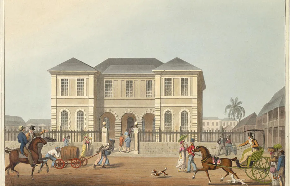 Portrait of British estate 