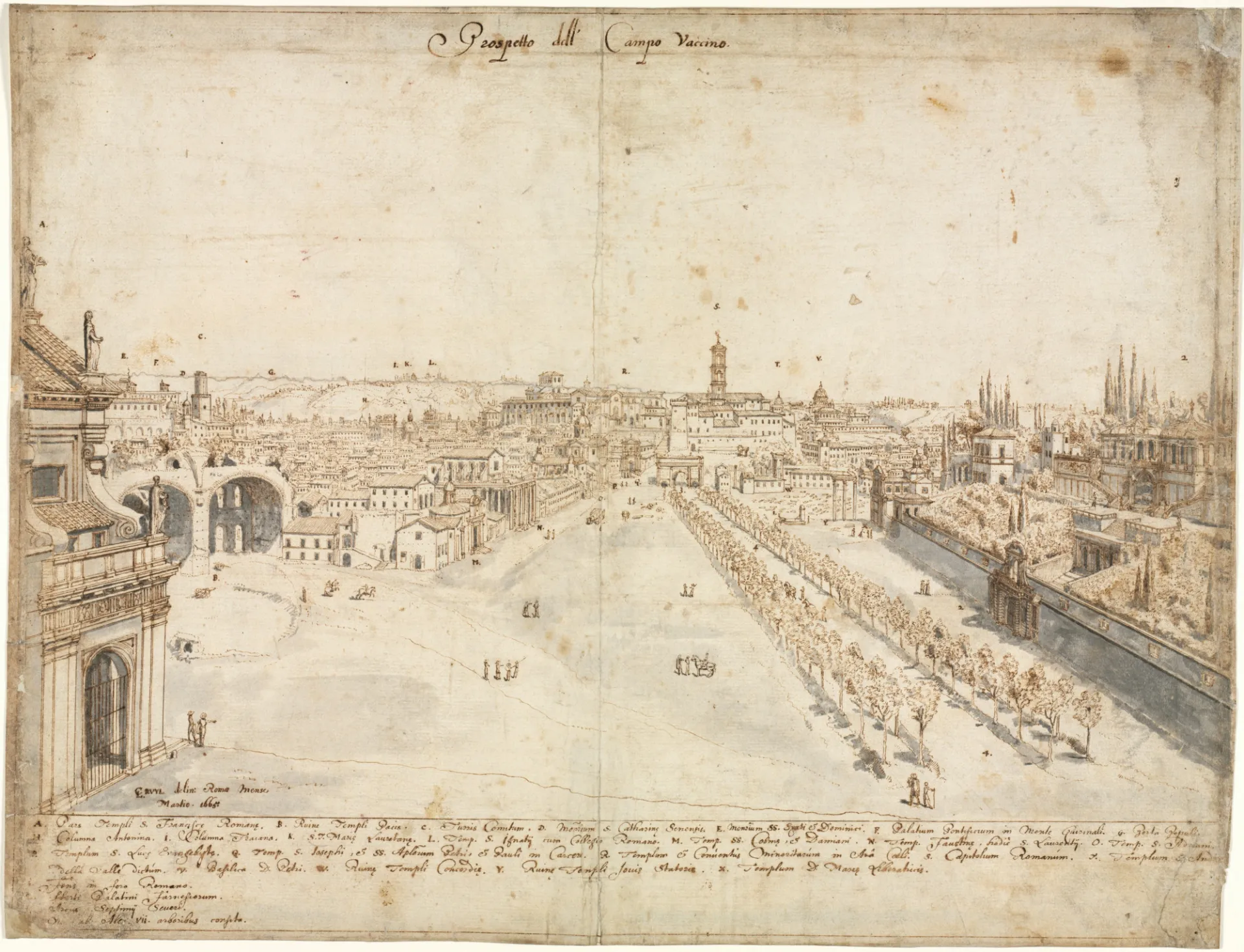 roman drawing