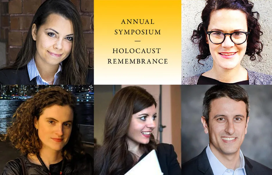 Combined images of those speaking at the event 