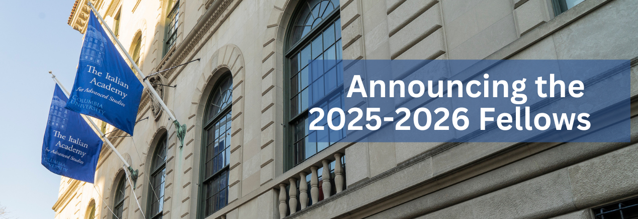Anouncing new Fellow 2025-2026