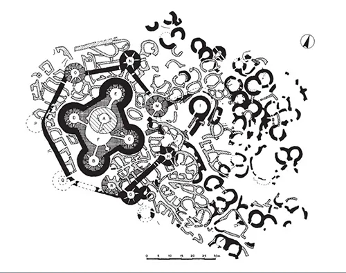 Su Nuraxi site plan