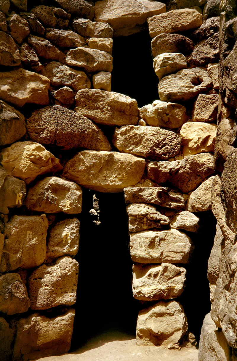 Doorway and window of main tower from courtyard