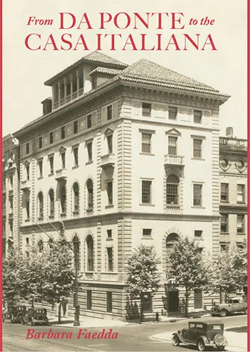 Book cover: From Da Ponte to the Casa Italiana