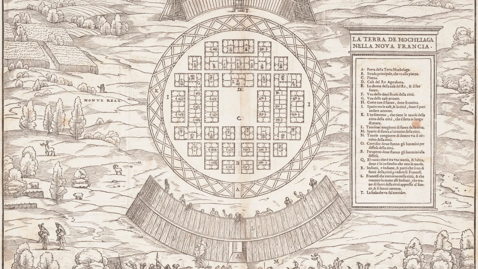 Iroquois village