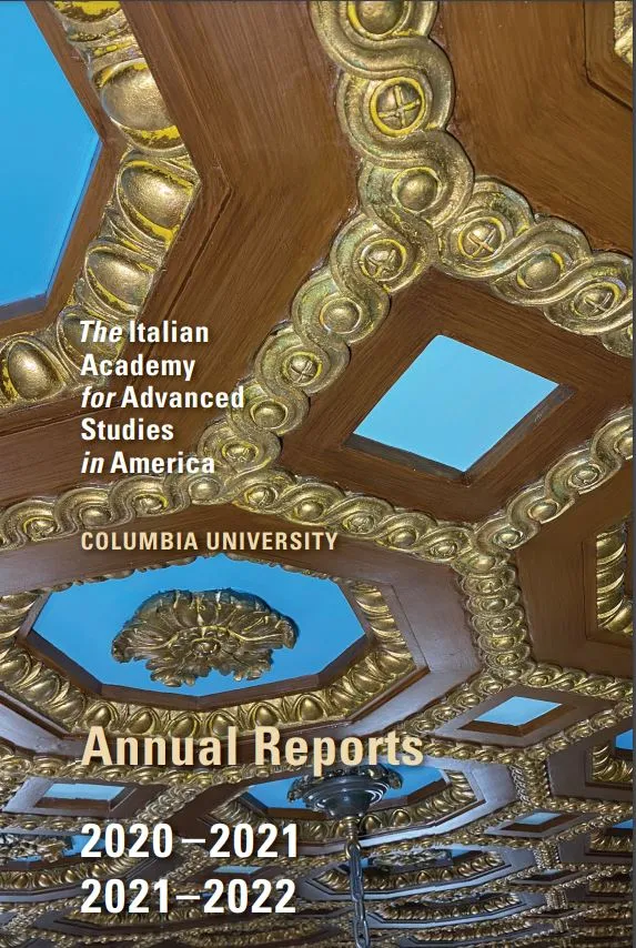 cover of Annual report 2020-2021 and 2021-2022