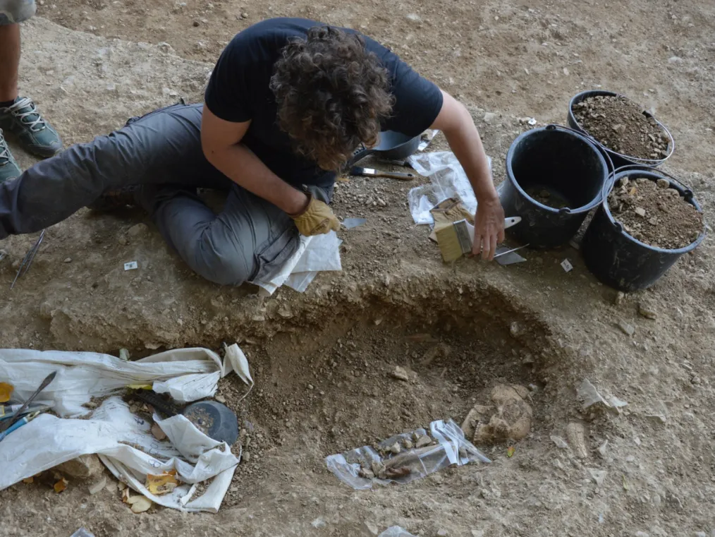 archaeological dig