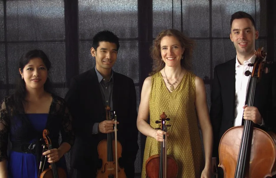 Portrait of the Momenta Quartet 