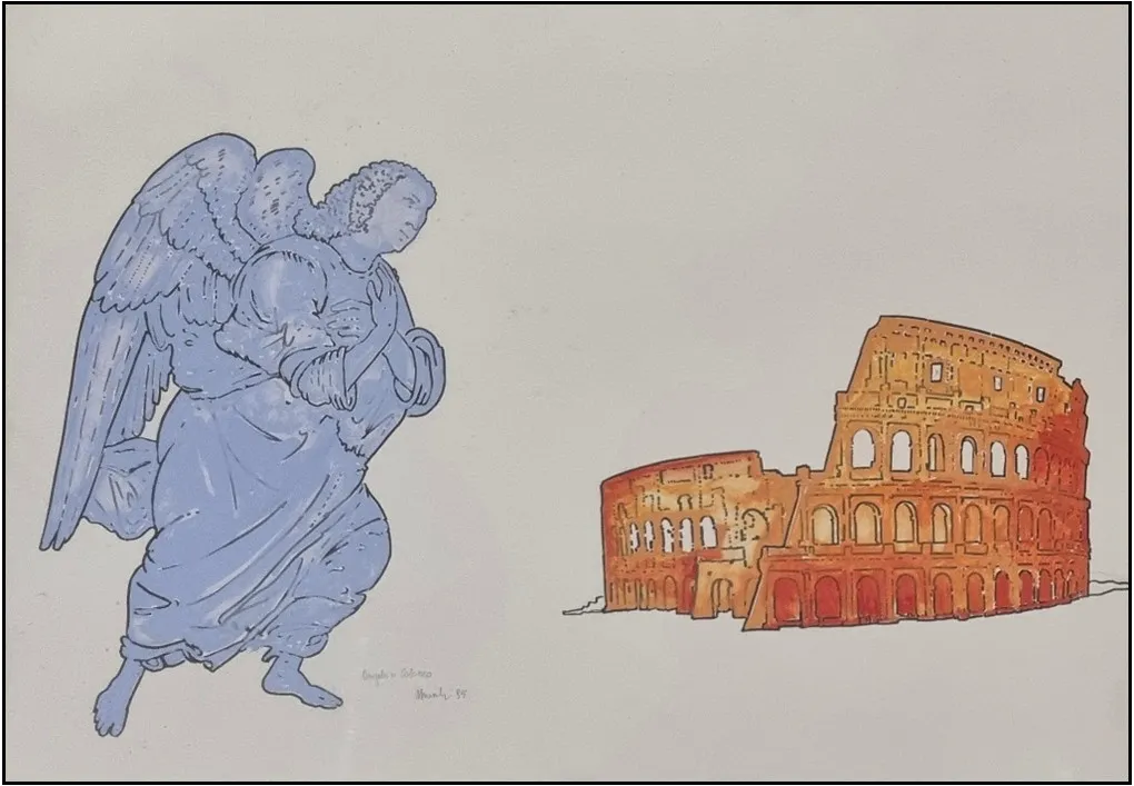 angel and the collosium