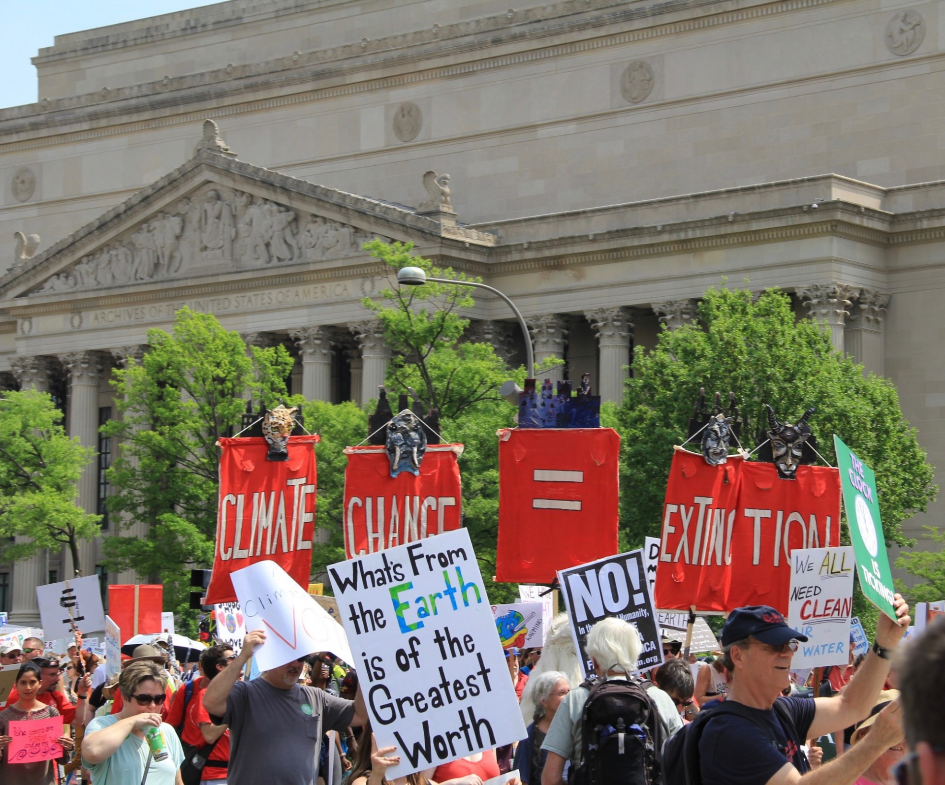 climate change protest