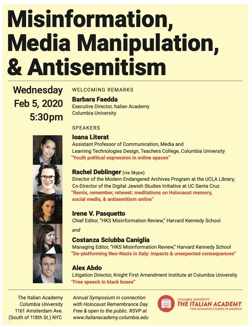 event poster