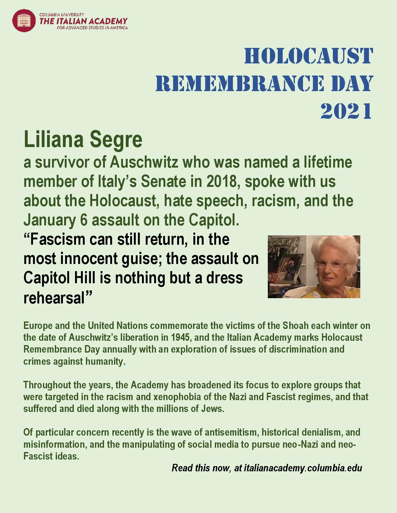 Segre poster