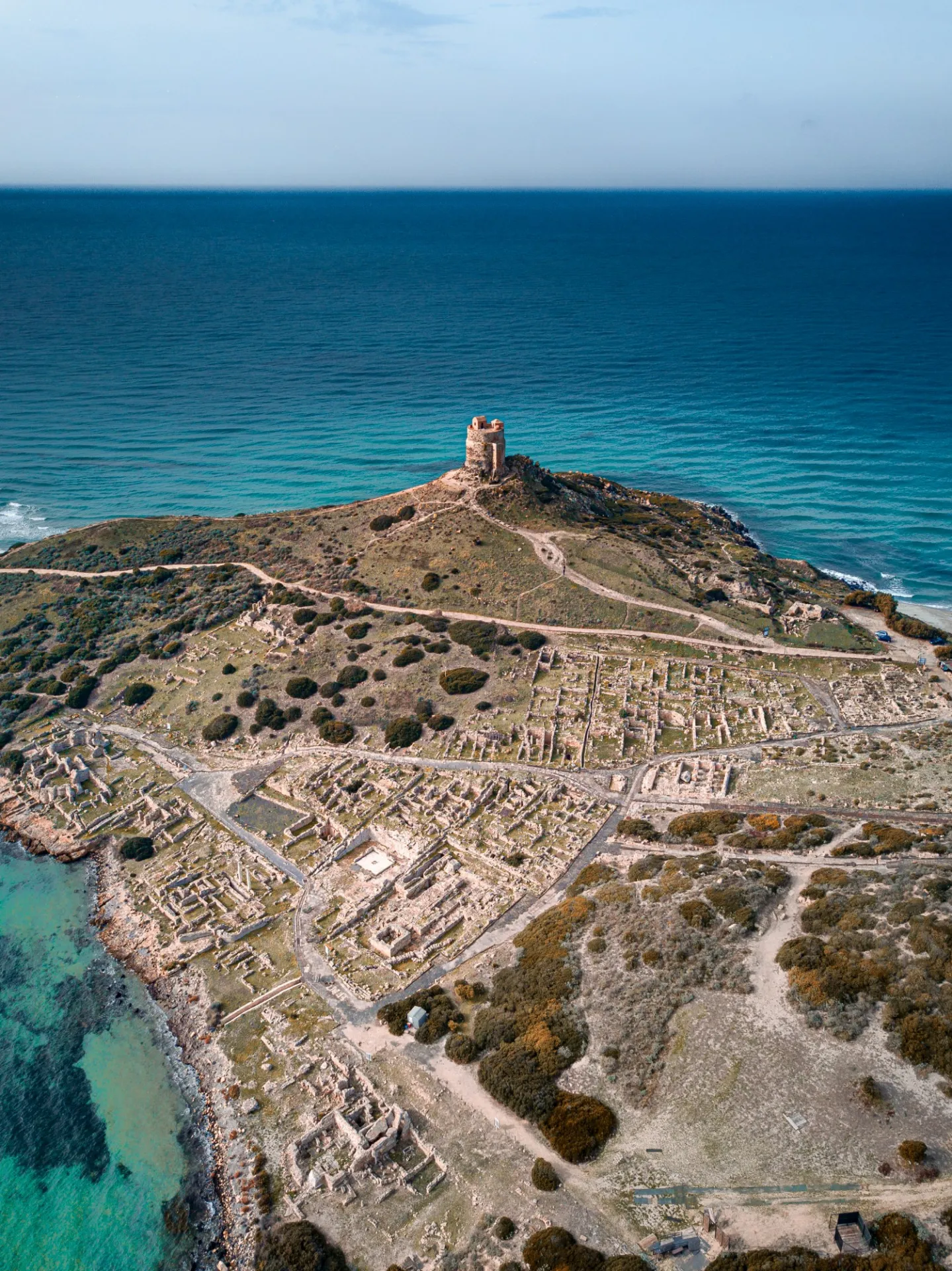 The Ancient City of Tharros: Rich Tombs and Extensive Ruins from
