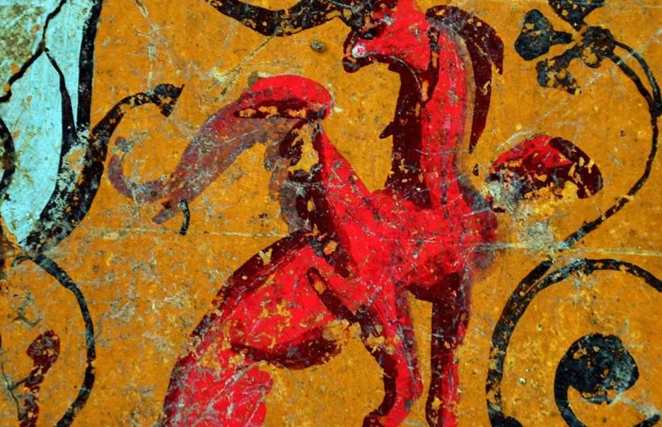 Painting from Hadrian's Villa