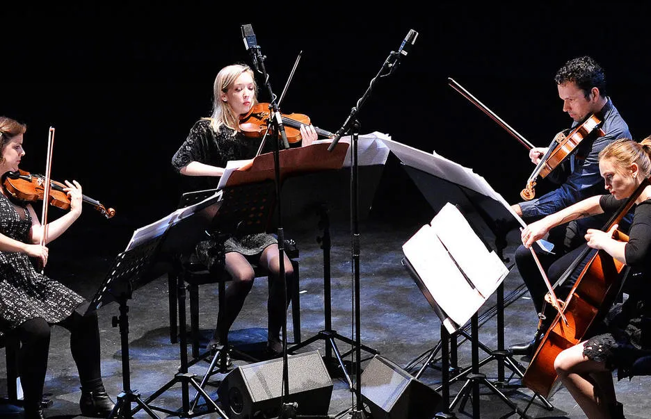 Portrait of Mivos String Quartet  